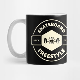 Skate freestyle X AXE ROUE Mug